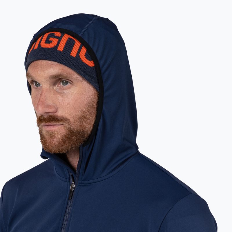 Vyriškas flisinis džemperis Rossignol Mid Layer Stretch Hoodie dark navy 5