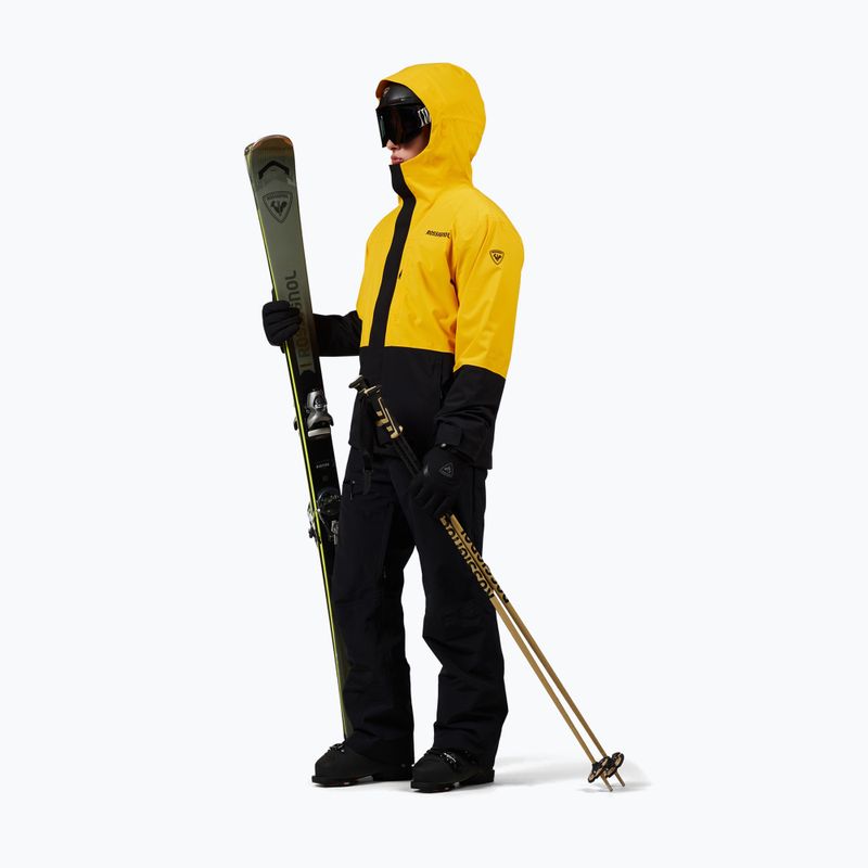 Vyriška slidinėjimo striukė Rossignol Desafio 2L Shell saffron yellow 2