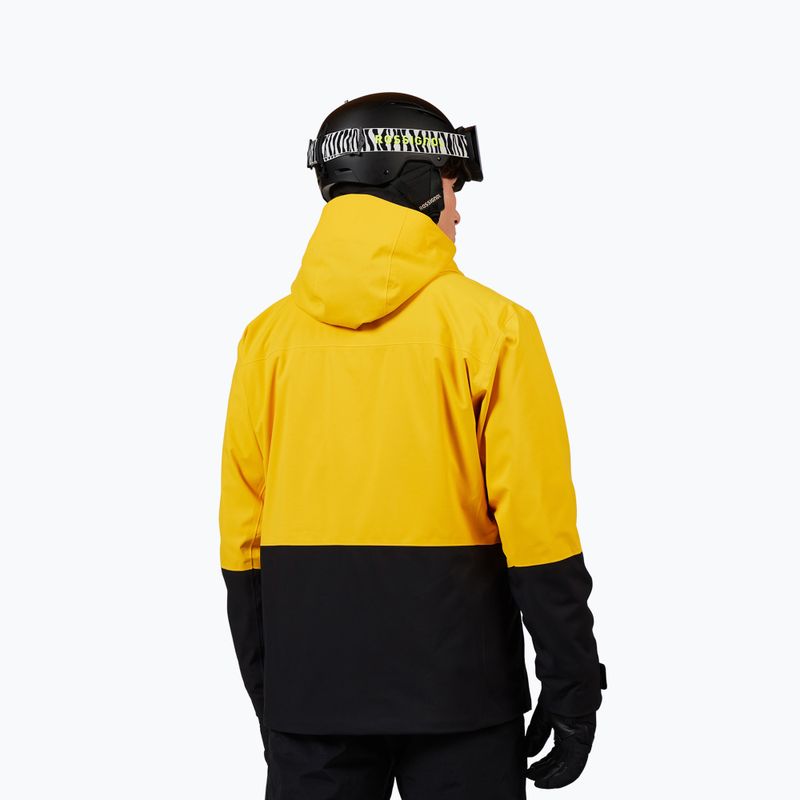 Vyriška slidinėjimo striukė Rossignol Desafio 2L Shell saffron yellow 3