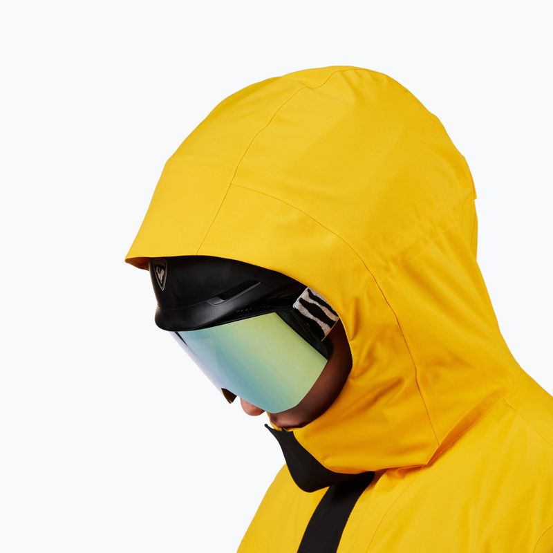 Vyriška slidinėjimo striukė Rossignol Desafio 2L Shell saffron yellow 5