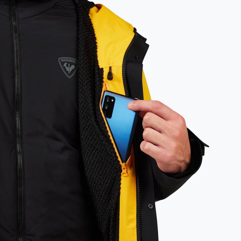 Vyriška slidinėjimo striukė Rossignol Desafio 2L Shell saffron yellow 17