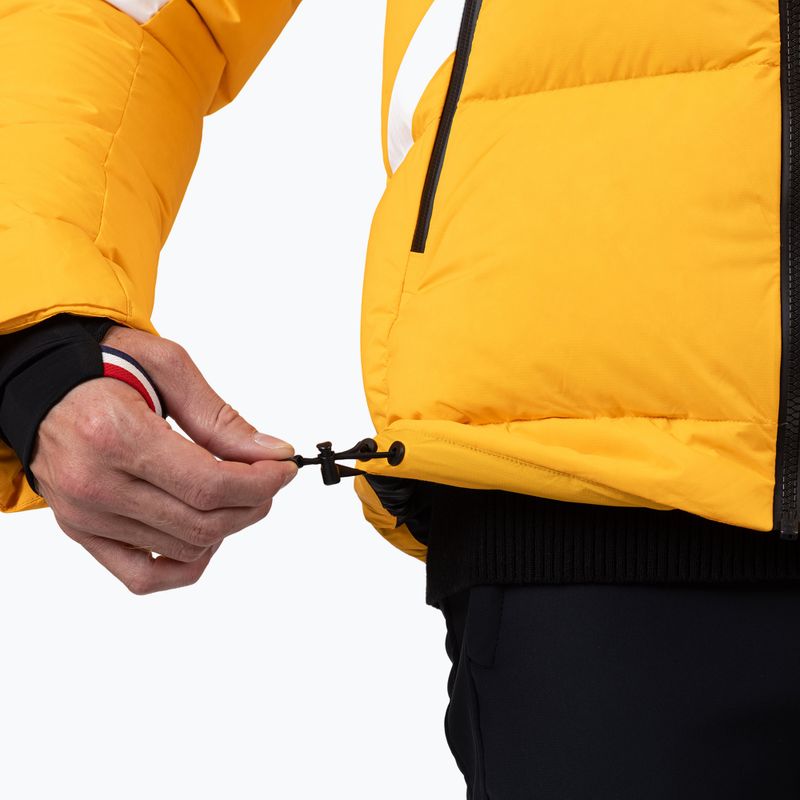 Vyriška slidinėjimo striukė Rossignol Daille Down saffron yellow 11