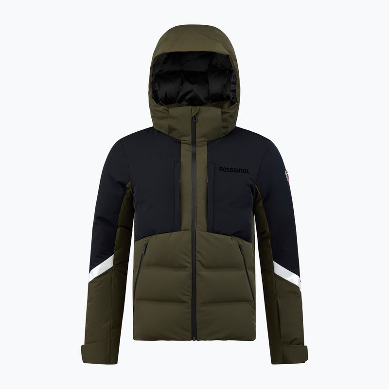 Vyriška slidinėjimo striukė Rossignol Ciastel Down Mix olive shadow 15