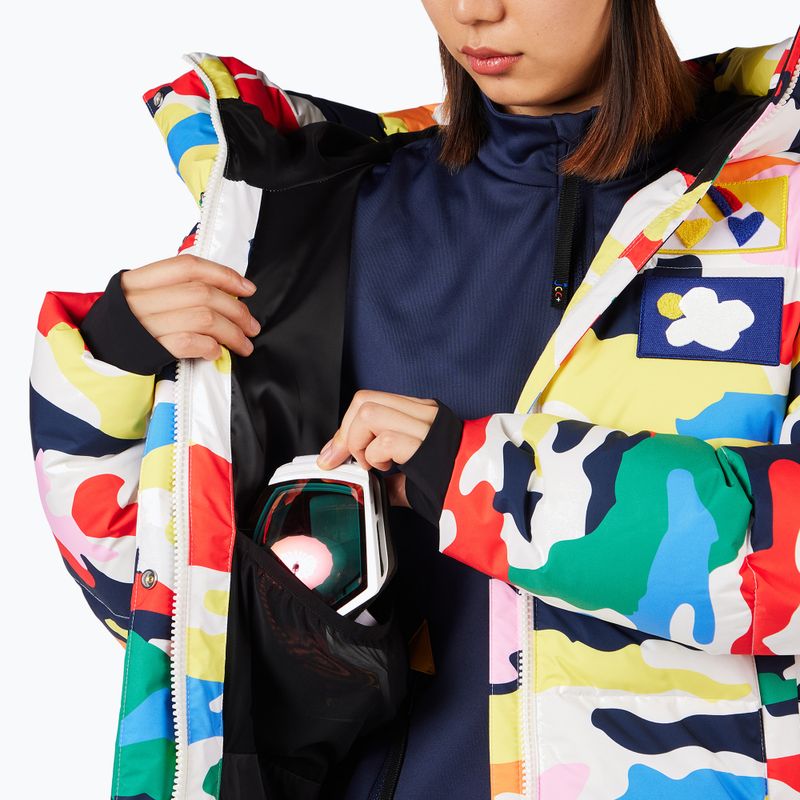 Moteriška slidinėjimo striukė Rossignol JCC Allsnow Down jcc camo print 9