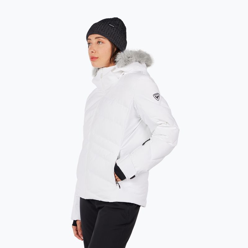 Moteriška slidinėjimo striukė Rossignol Staci Insulated white 4