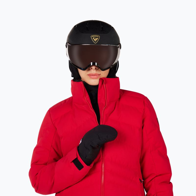 Moteriška slidinėjimo striukė Rossignol Staci Insulated ruby red 6