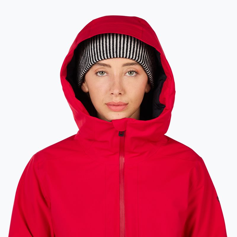 Moteriška slidinėjimo striukė Rossignol Rochrun Insulated ruby red 6