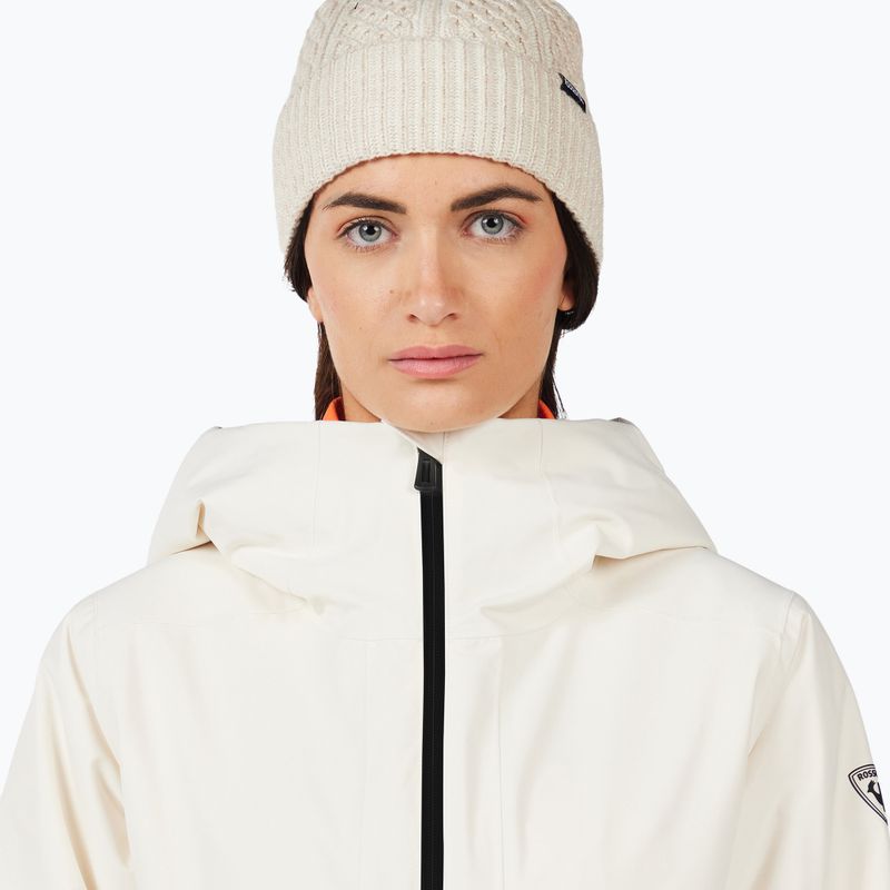 Moteriška slidinėjimo striukė Rossignol Rochrun Insulated nature white 8