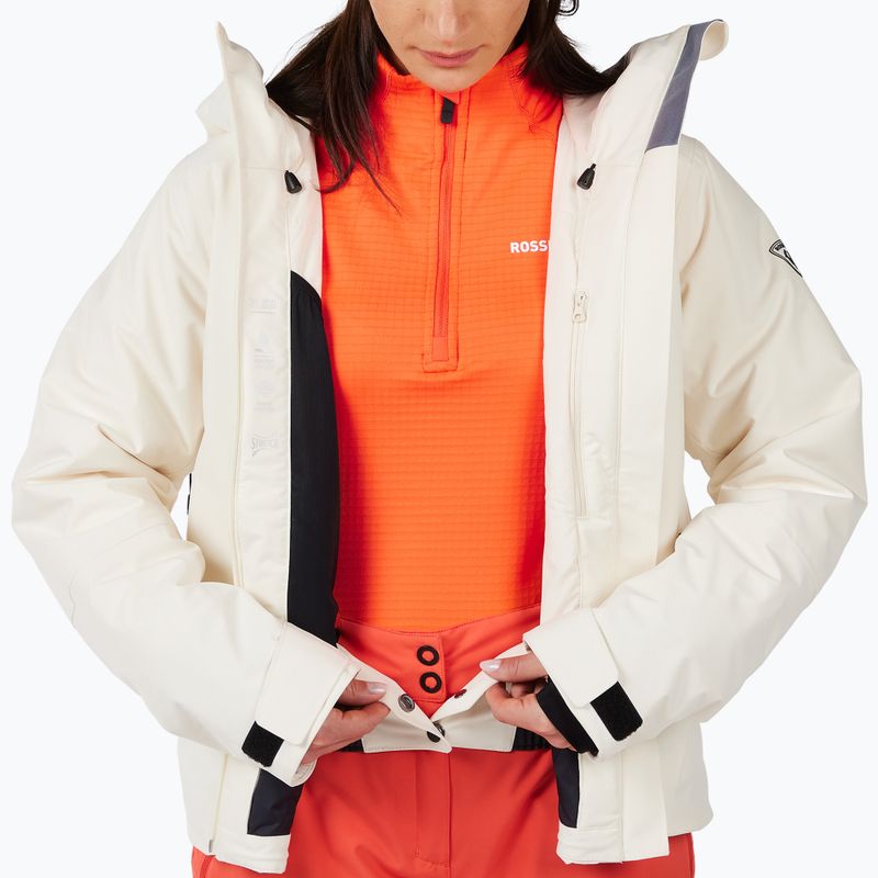 Moteriška slidinėjimo striukė Rossignol Rochrun Insulated nature white 13