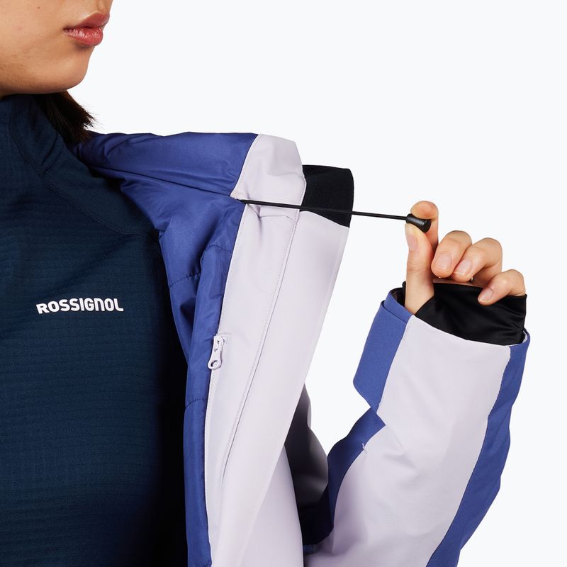 Moteriška slidinėjimo striukė Rossignol Rochrun Insulated galactic lilac 16