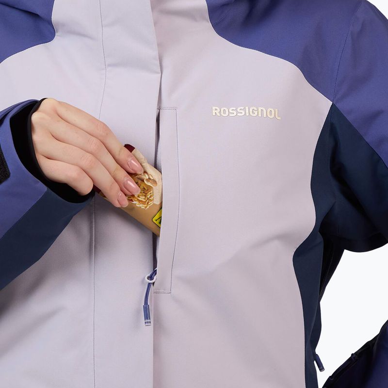 Moteriška slidinėjimo striukė Rossignol Velika Insulated galactic lilac 10