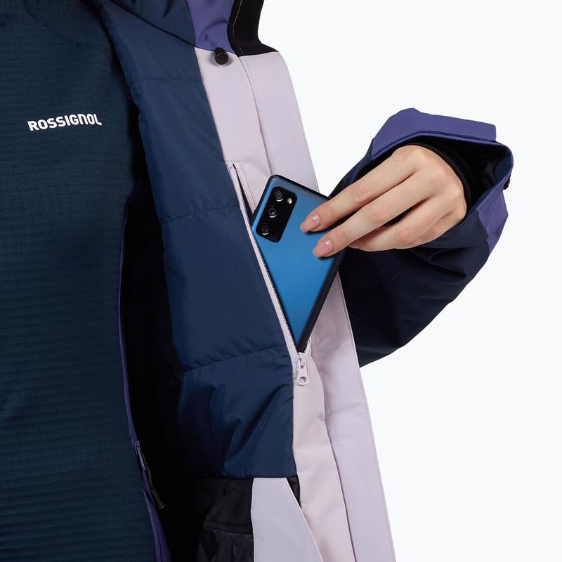Moteriška slidinėjimo striukė Rossignol Velika Insulated galactic lilac 11