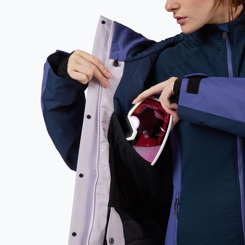 Moteriška slidinėjimo striukė Rossignol Velika Insulated galactic lilac 12