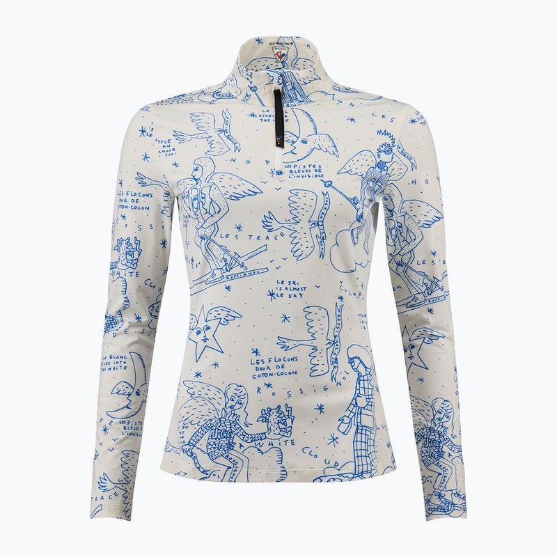 Moteriškas džemperis Rossignol JCC Booster Half Zip snow angel arctic print 6