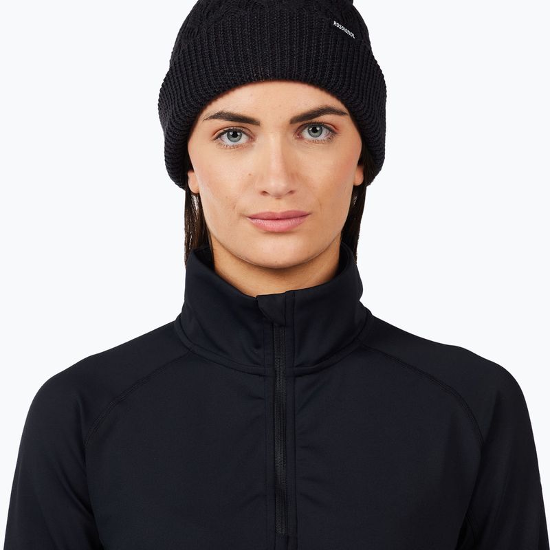 Moteriškas flisinis džemperis Rossignol Mid Layer Stretch Half Zip black 5