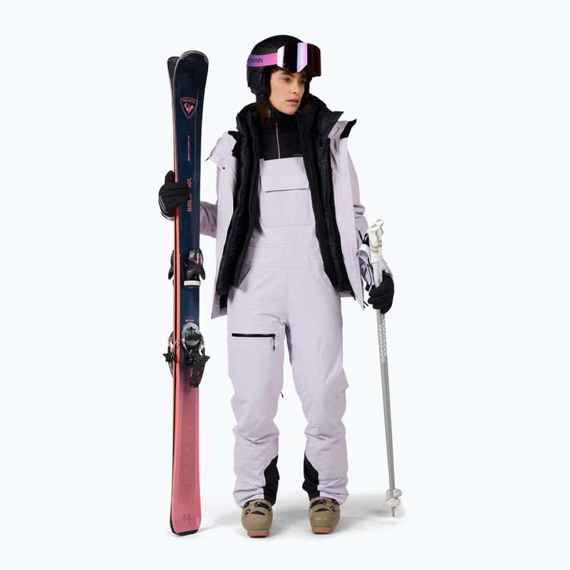 Moteriškos slidinėjimo kelnės Rossignol Outerlimits Insulated Bib galactic lilac 2