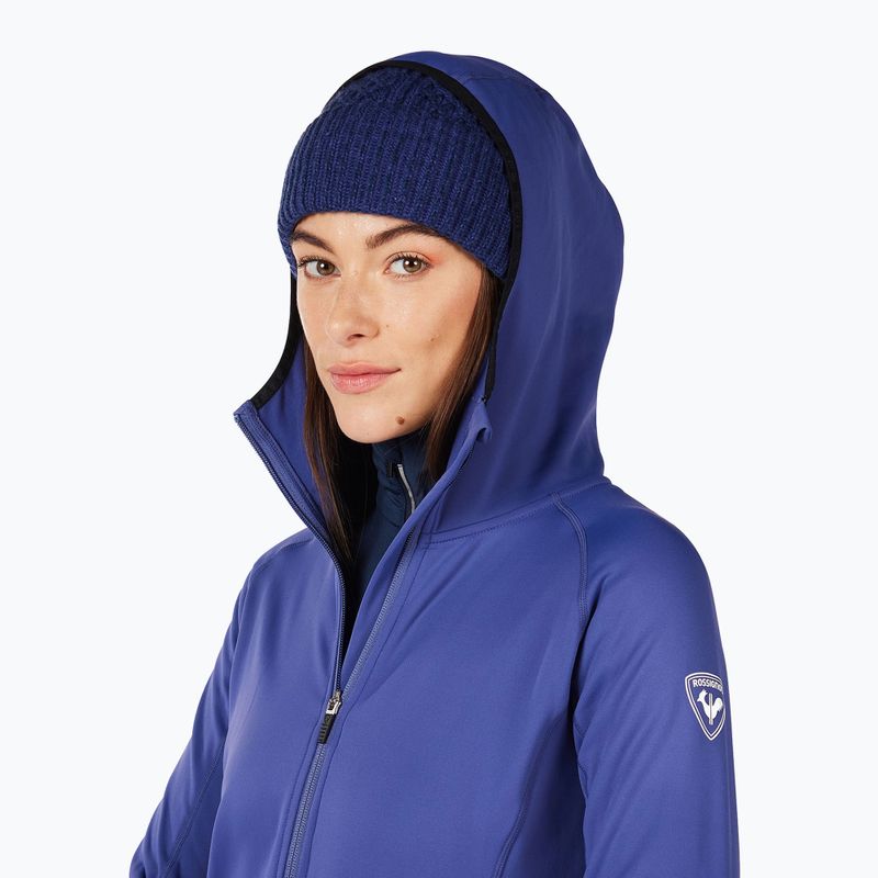 Moteriškas džemperis Rossignol Mid Layer Thin Full Zip future blue 5
