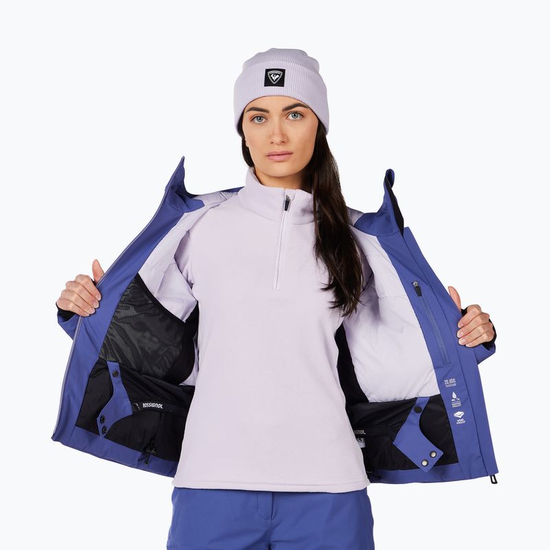 Moteriška slidinėjimo striukė Rossignol Strawpile Jkt future blue 10