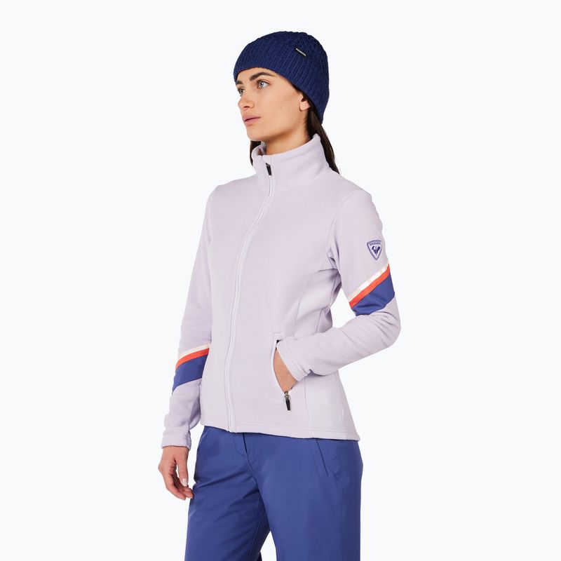 Moteriškas džemperis Rossignol Strawpile Fleece Fz galactic lilac 4
