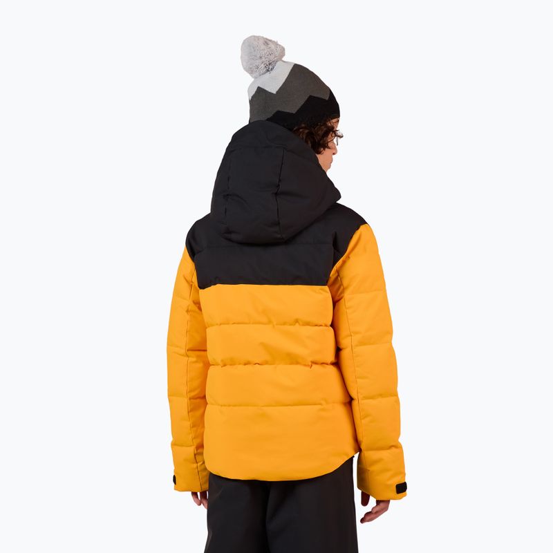 Vaikiška slidinėjimo striukė Rossignol Siz Quiled saffron yellow 3