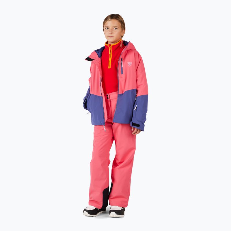 Vaikiškos slidinėjimo kelnės Rossignol Insulated Girls tea rose 2