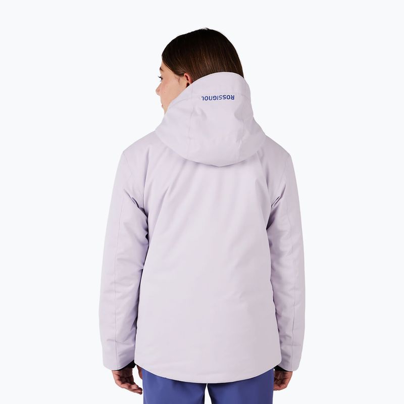 Vaikiška slidinėjimo striukė Rossignol Strawpile Jr galactic lilac 3