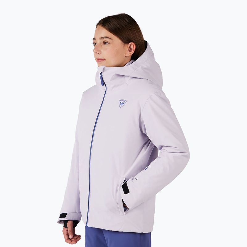 Vaikiška slidinėjimo striukė Rossignol Strawpile Jr galactic lilac 4