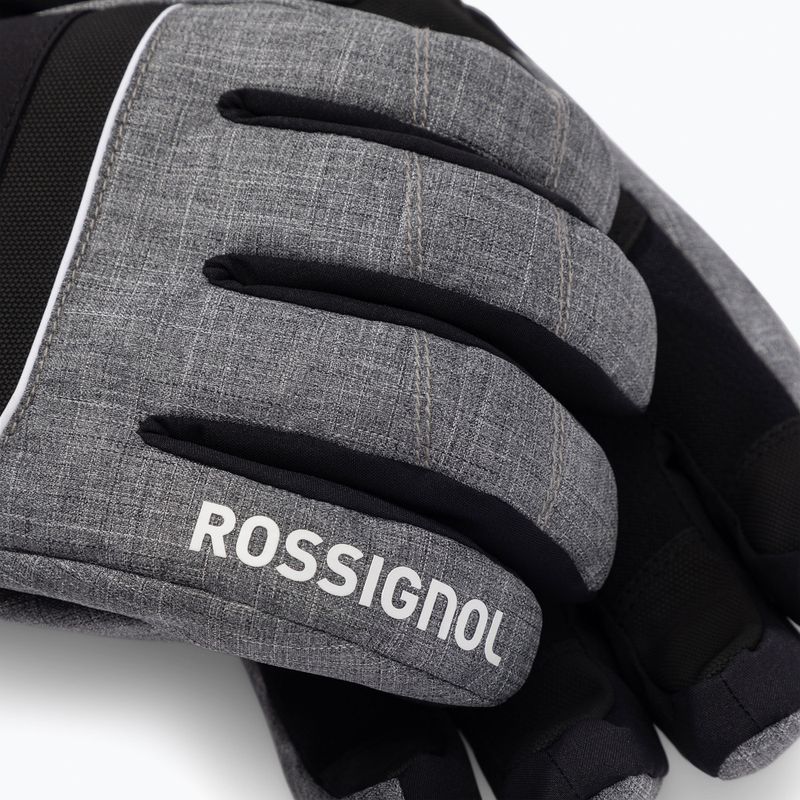 Vyrų slidinėjimo pirštinės Rossignol Tech Impr iTip heather grey 2