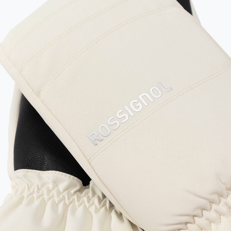 Moteriškos slidinėjimo pirštinės Rossignol Perfy M natural white 2