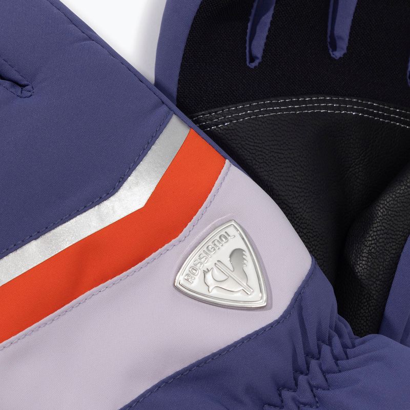 Moteriškos slidinėjimo pirštinės Rossignol New Piste G future blue 2