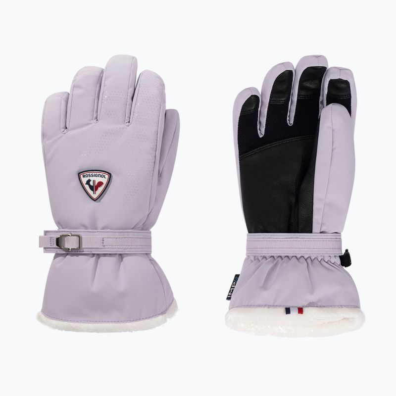 Moteriškos slidinėjimo pirštinės Rossignol Romy Impr G galactic lilac