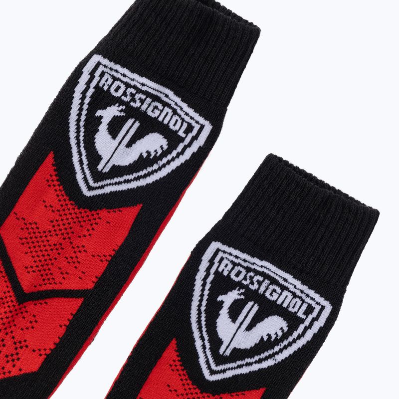 Vaikiškos slidinėjimo kojinės Rossignol Jr Thermotech sports red 2