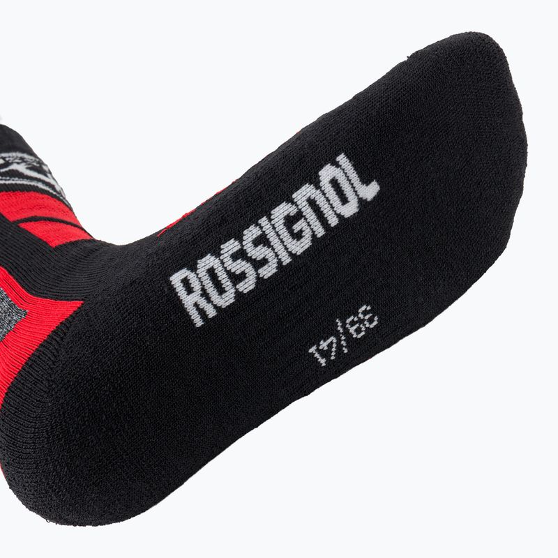 Vyriškos slidinėjimo kojinės Rossignol Termotech sports red 5