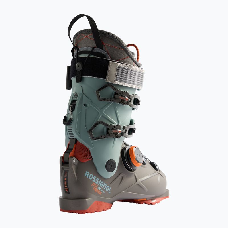 Vyriški slidinėjimo batai Rossignol Alltrack 110 PRO MV BOA GW bronze/aqua blue 2