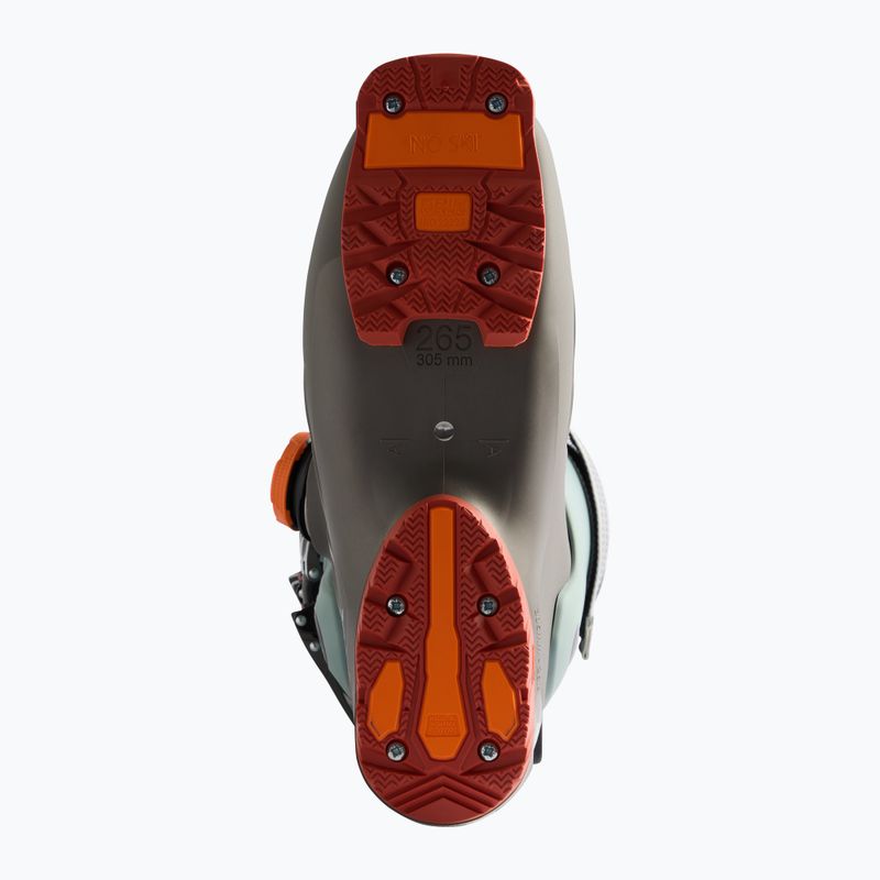 Vyriški slidinėjimo batai Rossignol Alltrack 110 PRO MV BOA GW bronze/aqua blue 4