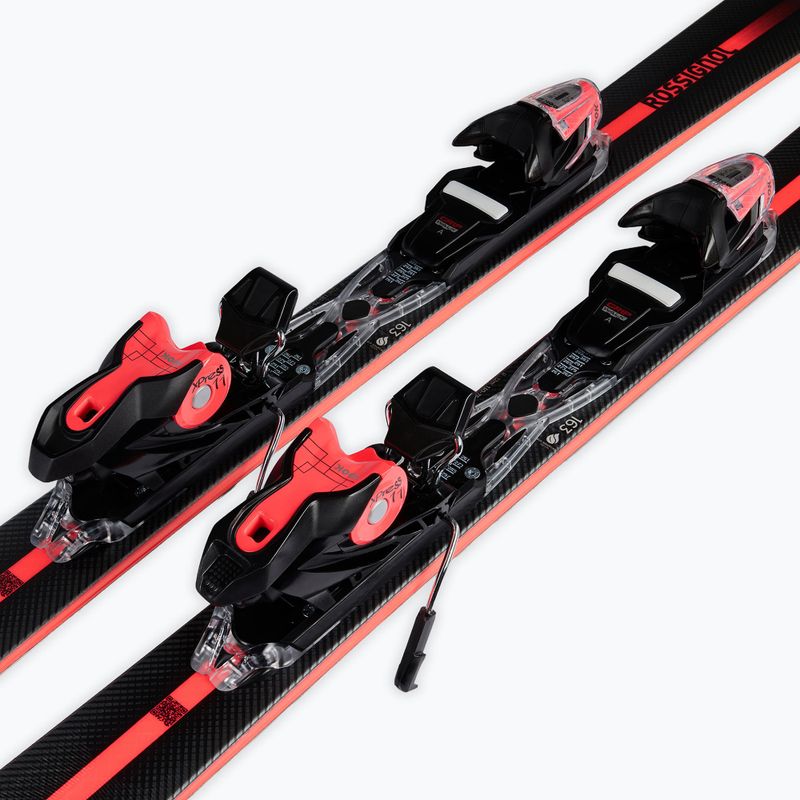 Moteriškos kalnų slidės + apkaustai Rossignol Nova 10 + Xpress W 11 GW 6