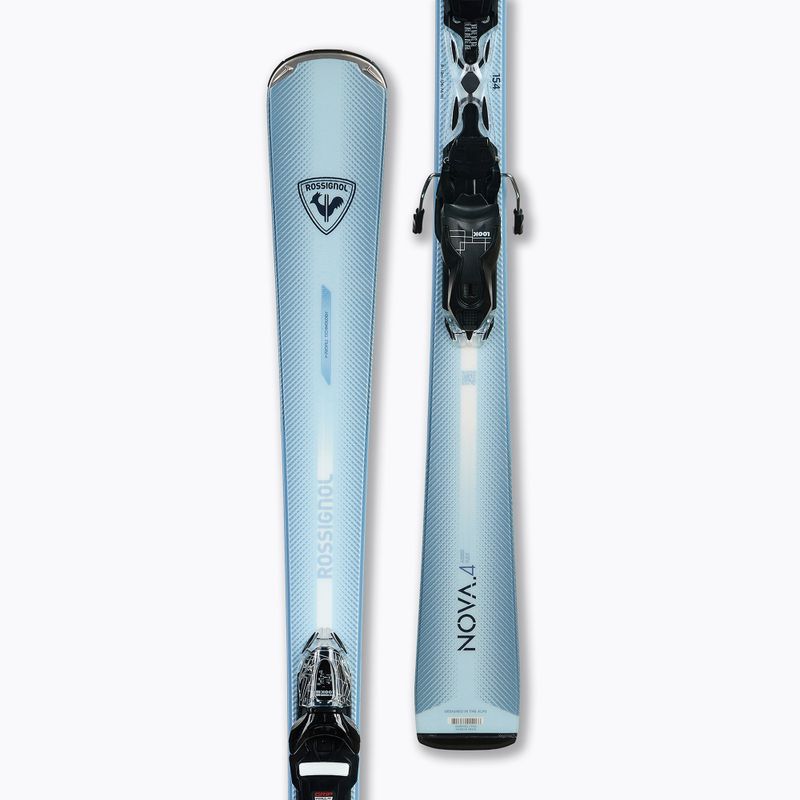 Moteriškos kalnų slidės + apkaustai Rossignol Nova 4 + Xpress W 10 GW 4