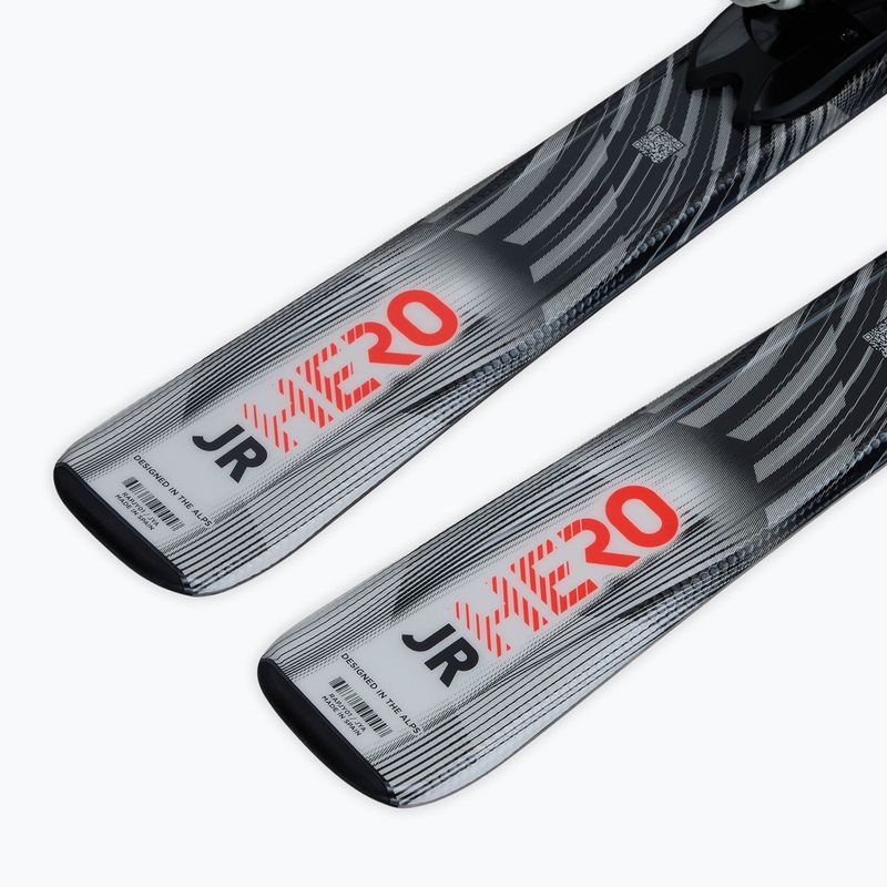 Vaikiškos kalnų slidės + apkaustai Rossignol Hero Jr 130-150 + Xpress 7 GW 7