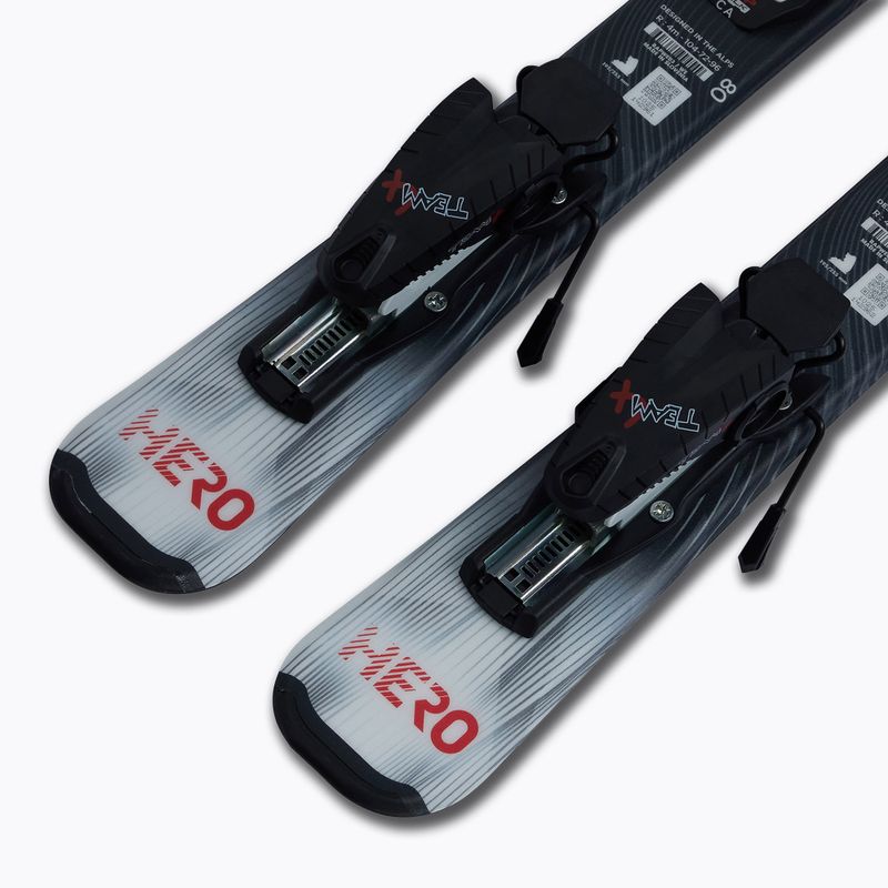 Vaikiškos kalnų slidės + apkaustai Rossignol Hero Kid Pre-Drilled + Team 4 GW 6