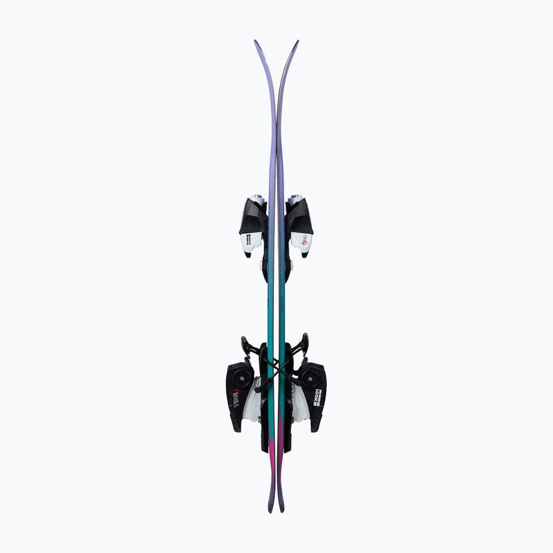 Vaikiškos kalnų slidės + apkaustai Rossignol Soul Kid Pre-Drilled+Team 4 GW 3