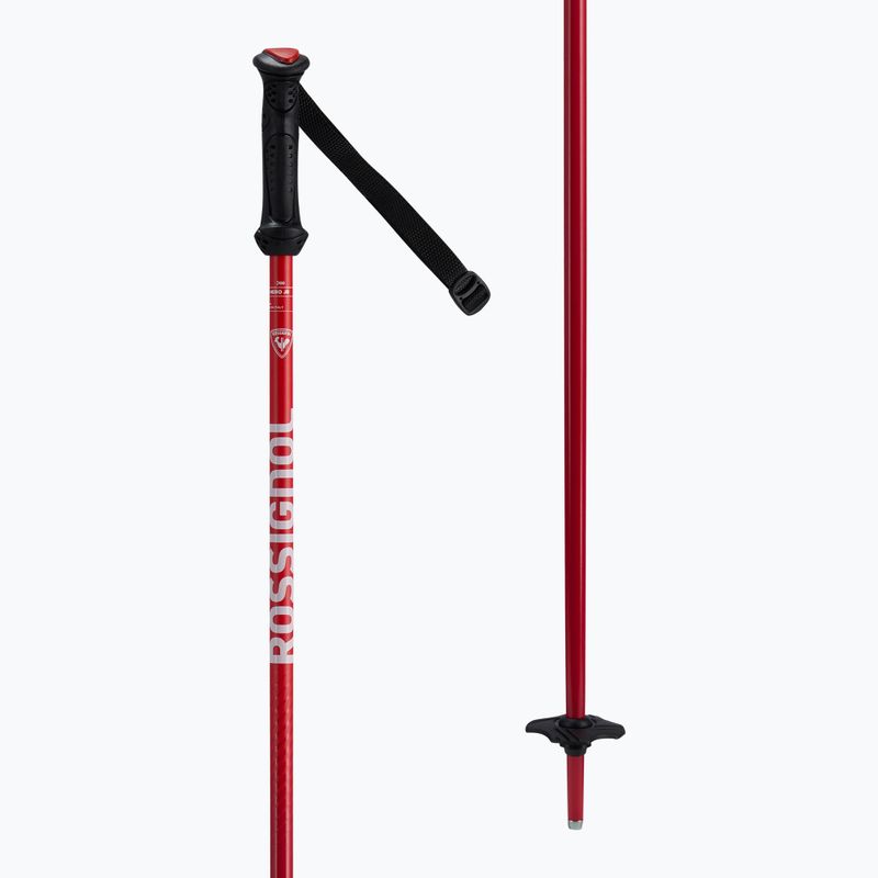 Vaikiškos slidžių lazdos Rossignol Hero Jr tactic red 3