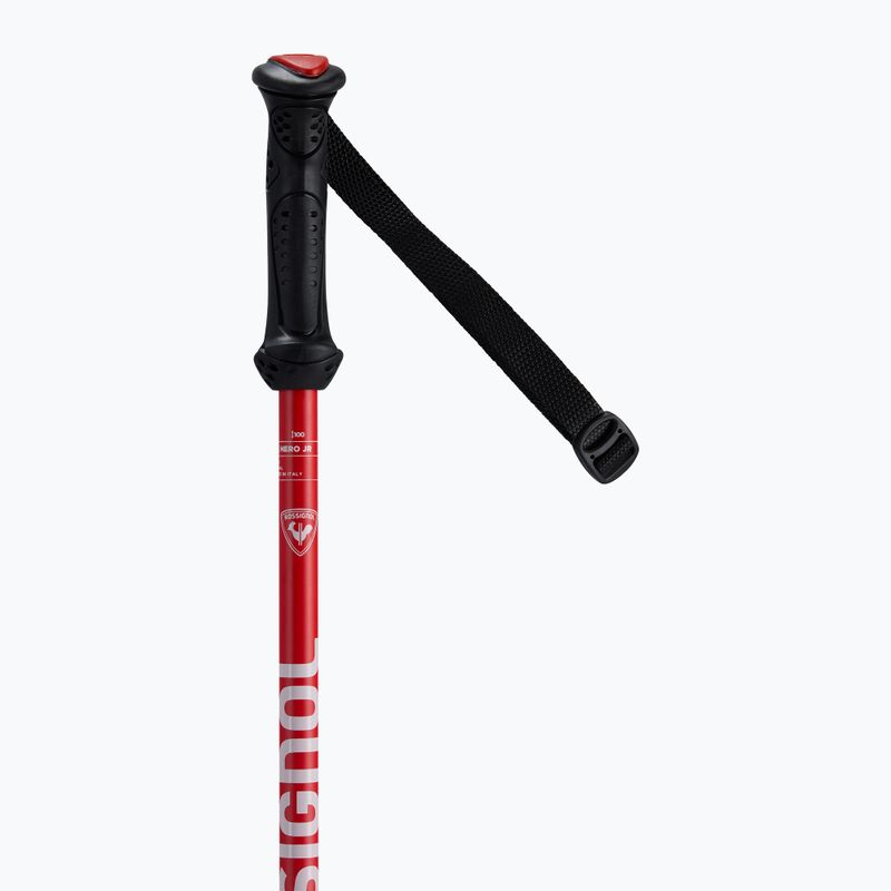 Vaikiškos slidžių lazdos Rossignol Hero Jr tactic red 4
