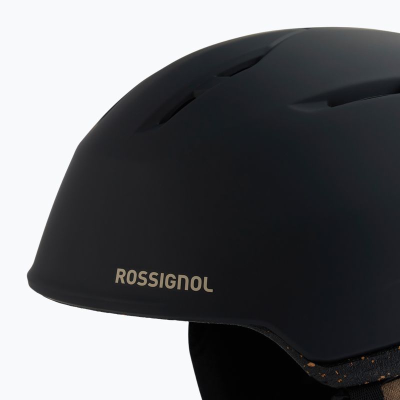 Snieglenčių šalmas Rossignol Fit Impacts black/brown 5