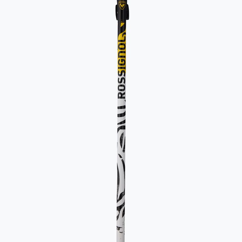Moteriškos slidžių lazdos Rossignol Electra SVG white/black 4