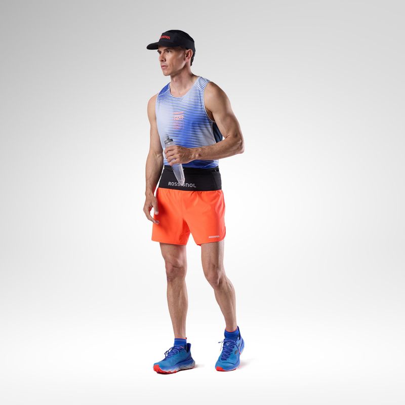 Vyriški bėgimo marškinėliai Rossignol Sapa Ultra Tank dazzle blue line fogg 2