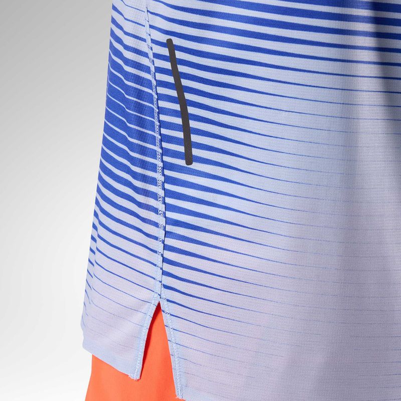 Vyriški bėgimo marškinėliai Rossignol Sapa Ultra Tank dazzle blue line fogg 7