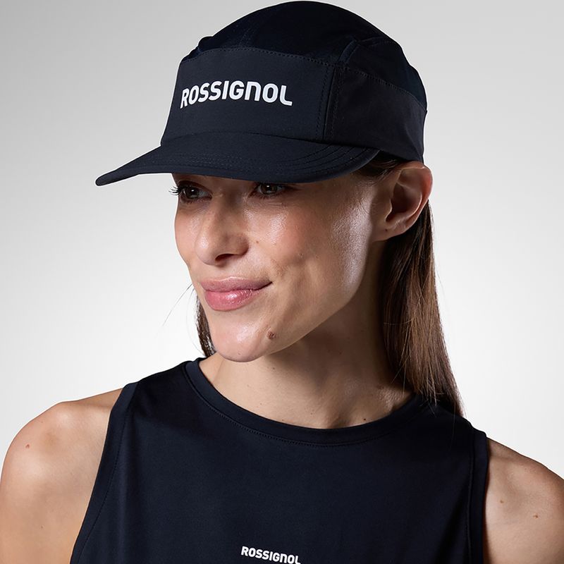 Kepurė su snapeliu Rossignol Active 5 Panel black 6