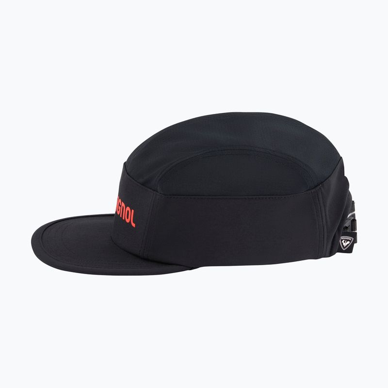 Kepurė su snapeliu Rossignol Active 5 Panel black/red 3