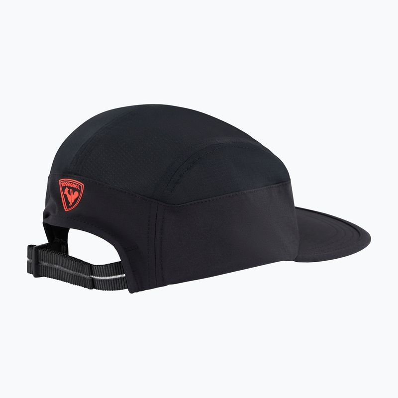Kepurė su snapeliu Rossignol Active 5 Panel black/red 4