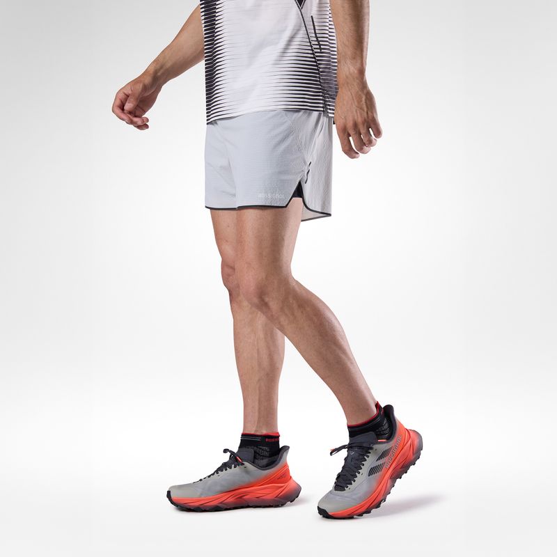 Bėgimo šortai Rossignol Sapa bėgimo šortai 2IN1 7" light grey 4